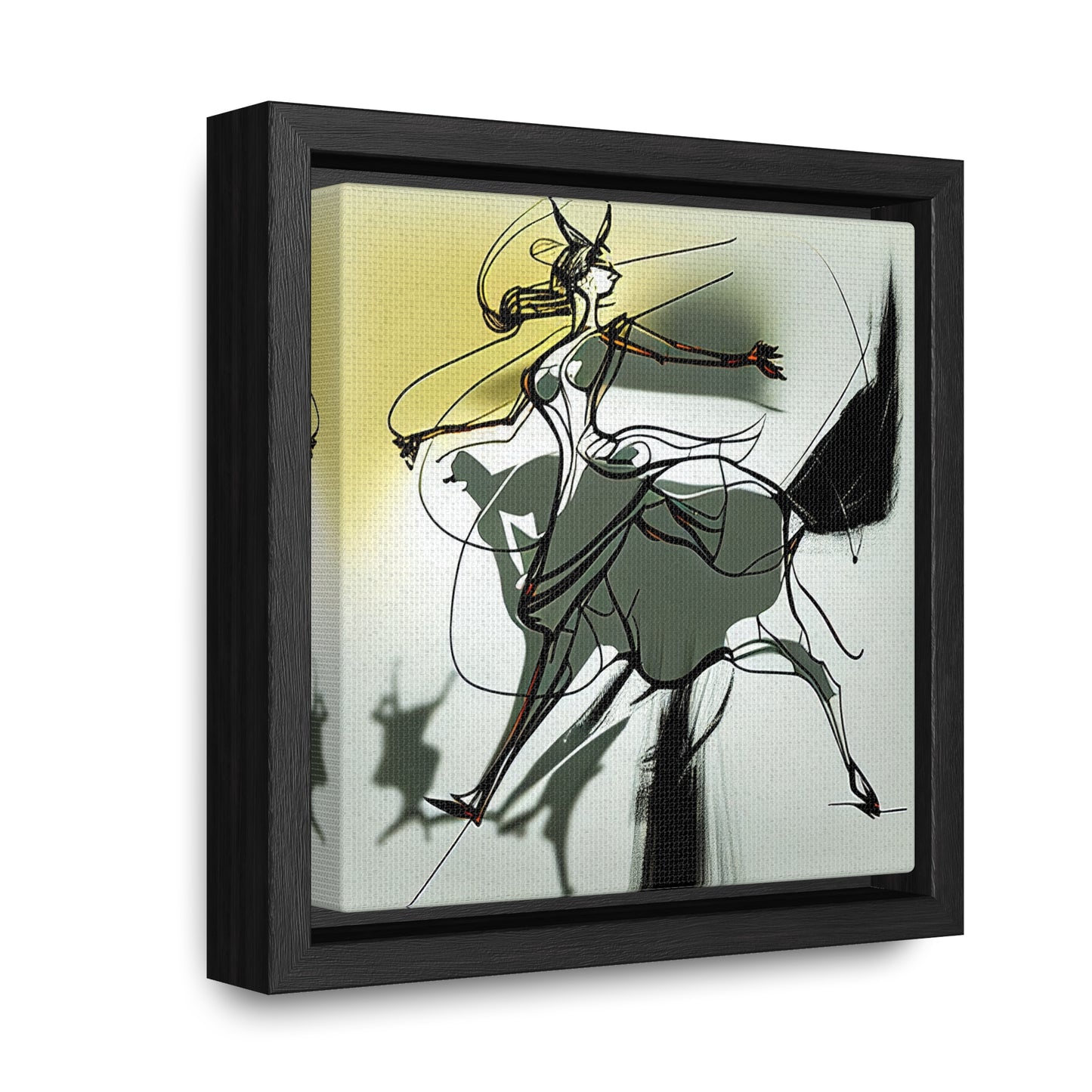 Naivia 10, Gallery Canvas Wraps, Square Frame