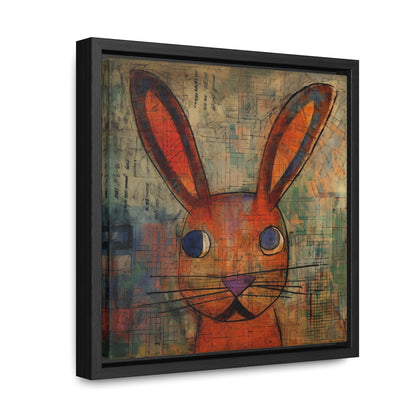 Rabbit 35, Gallery Canvas Wraps, Square Frame