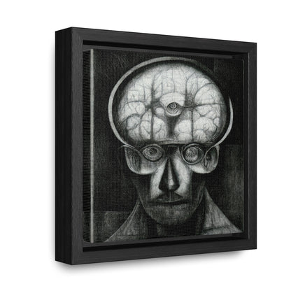 Brain 52, Valentinii, Gallery Canvas Wraps, Square Frame