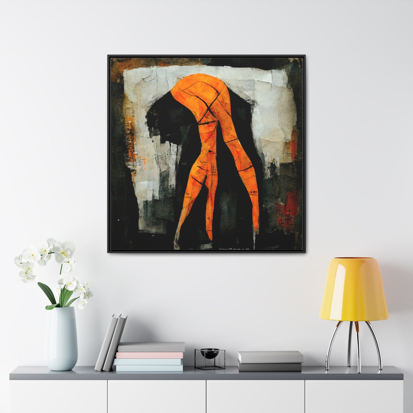 Feet and Drama 5, Valentinii, Gallery Canvas Wraps, Square Frame