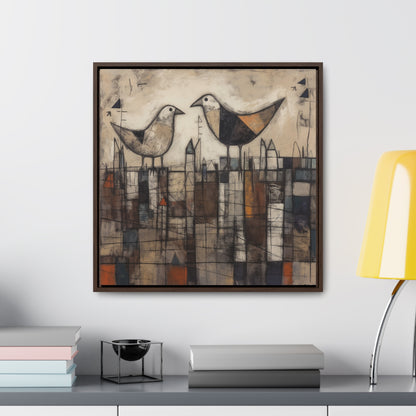 Bird 26, Gallery Canvas Wraps, Square Frame