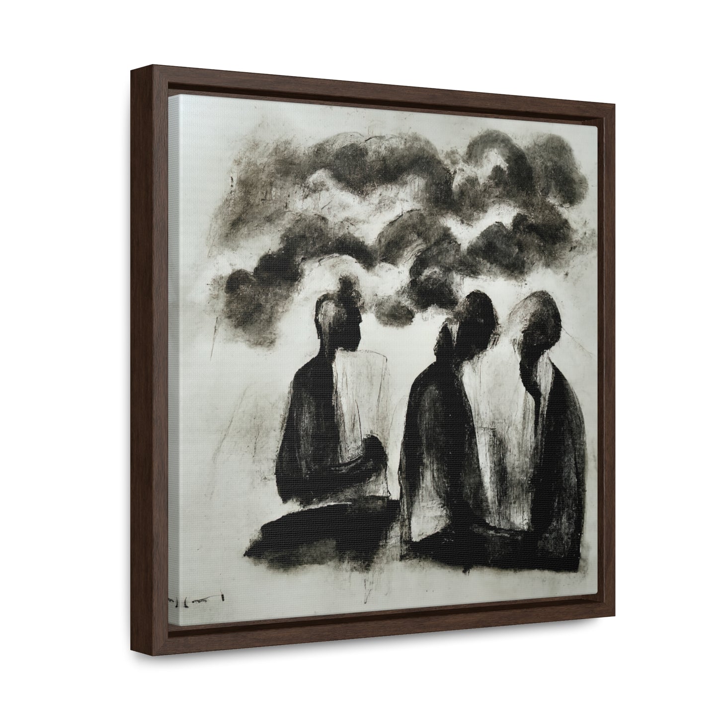 Palaeolithic Prayer 12, Valentinii, Gallery Canvas Wraps, Square Frame