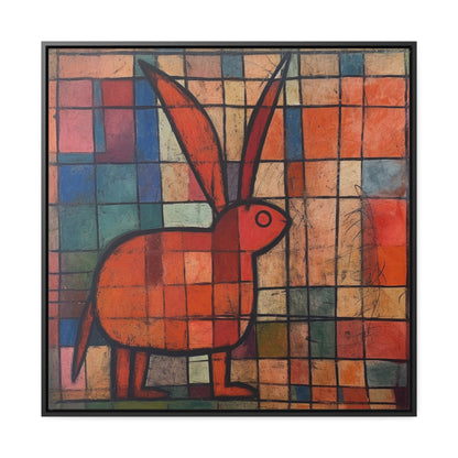 Rabbit 29, Gallery Canvas Wraps, Square Frame