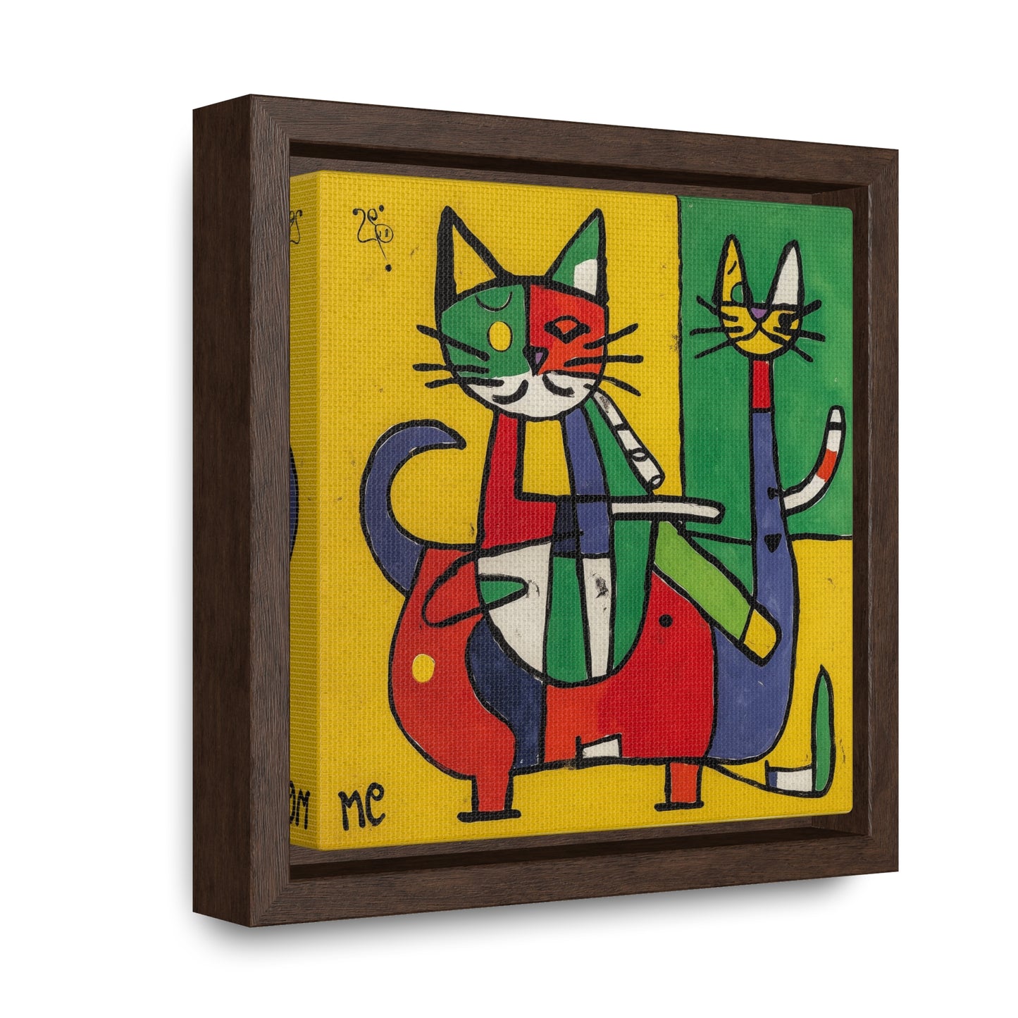 Cat 150, Gallery Canvas Wraps, Square Frame