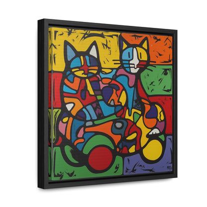 Cat 145, Gallery Canvas Wraps, Square Frame