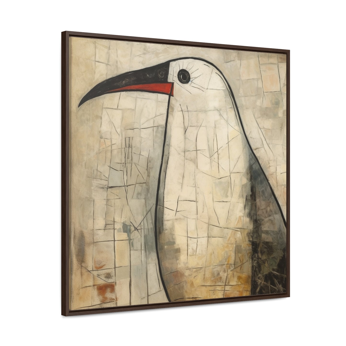 Bird 10, Gallery Canvas Wraps, Square Frame