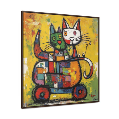 Cat 155, Gallery Canvas Wraps, Square Frame