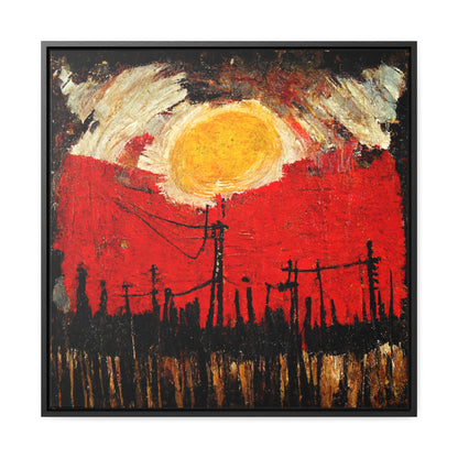 Land of the Sun 37, Valentinii, Gallery Canvas Wraps, Square Frame