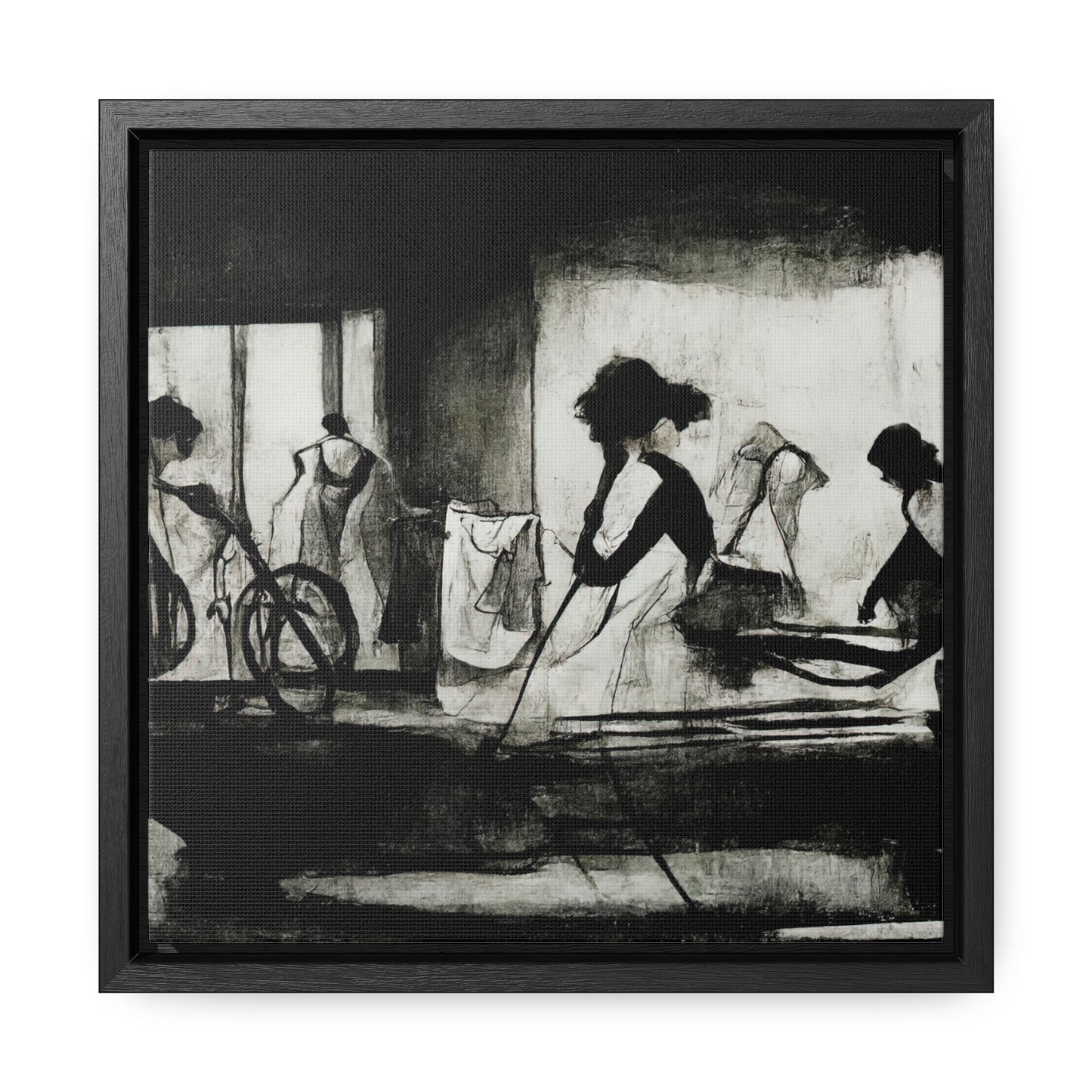 Domestic Memories 29, Valentinii, Gallery Canvas Wraps, Square Frame