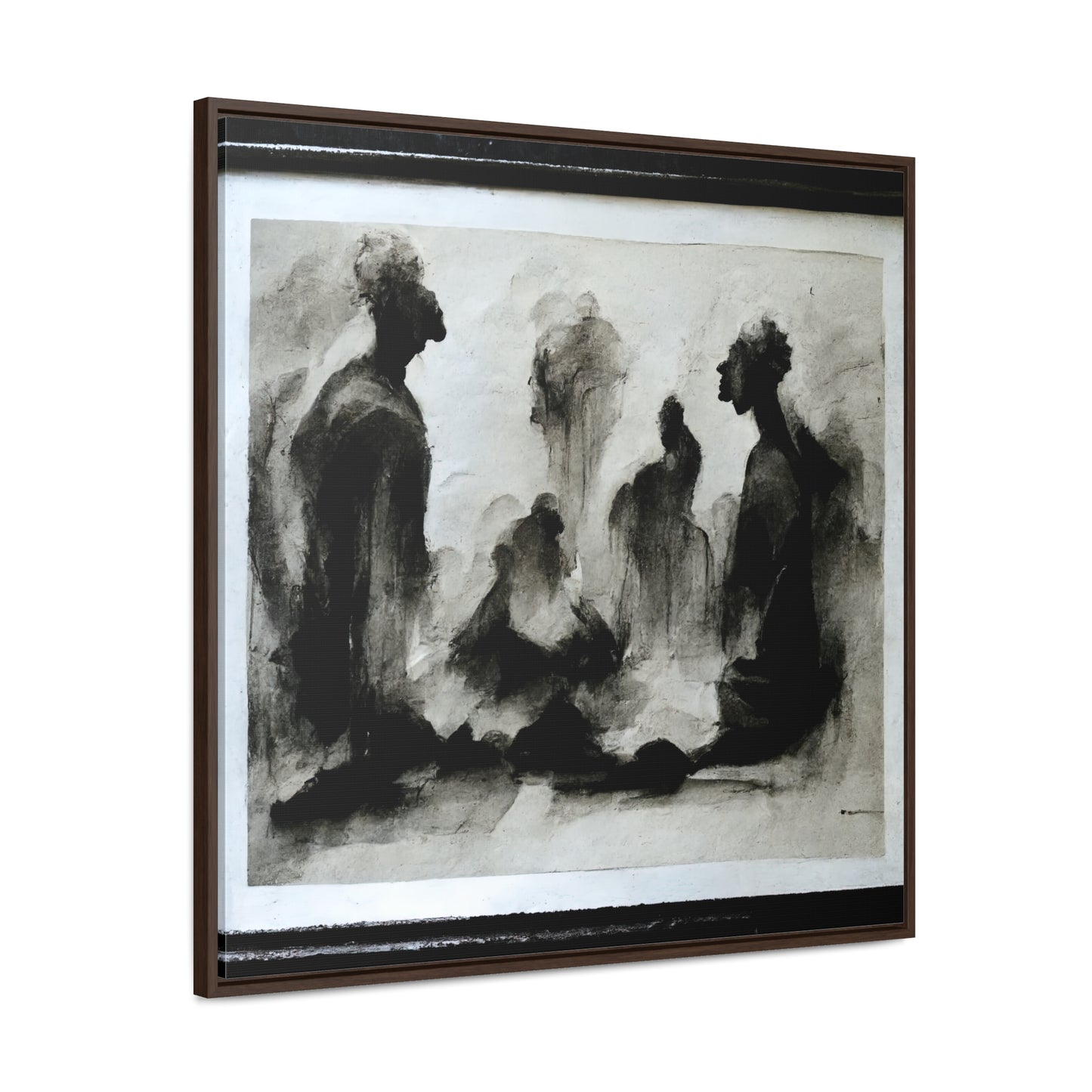 Palaeolithic Prayer 3, Valentinii, Gallery Canvas Wraps, Square Frame