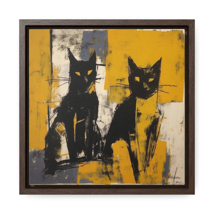 Cat 14, Gallery Canvas Wraps, Square Frame