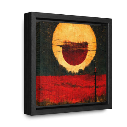 Land of the Sun 17, Valentinii, Gallery Canvas Wraps, Square Frame