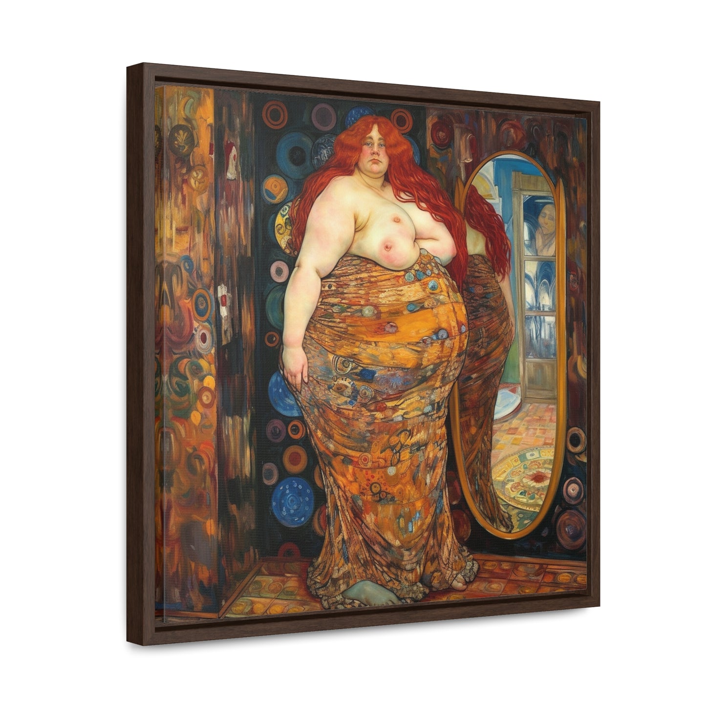 Baroque 8, Valentinii, Gallery Canvas Wraps, Square Frame