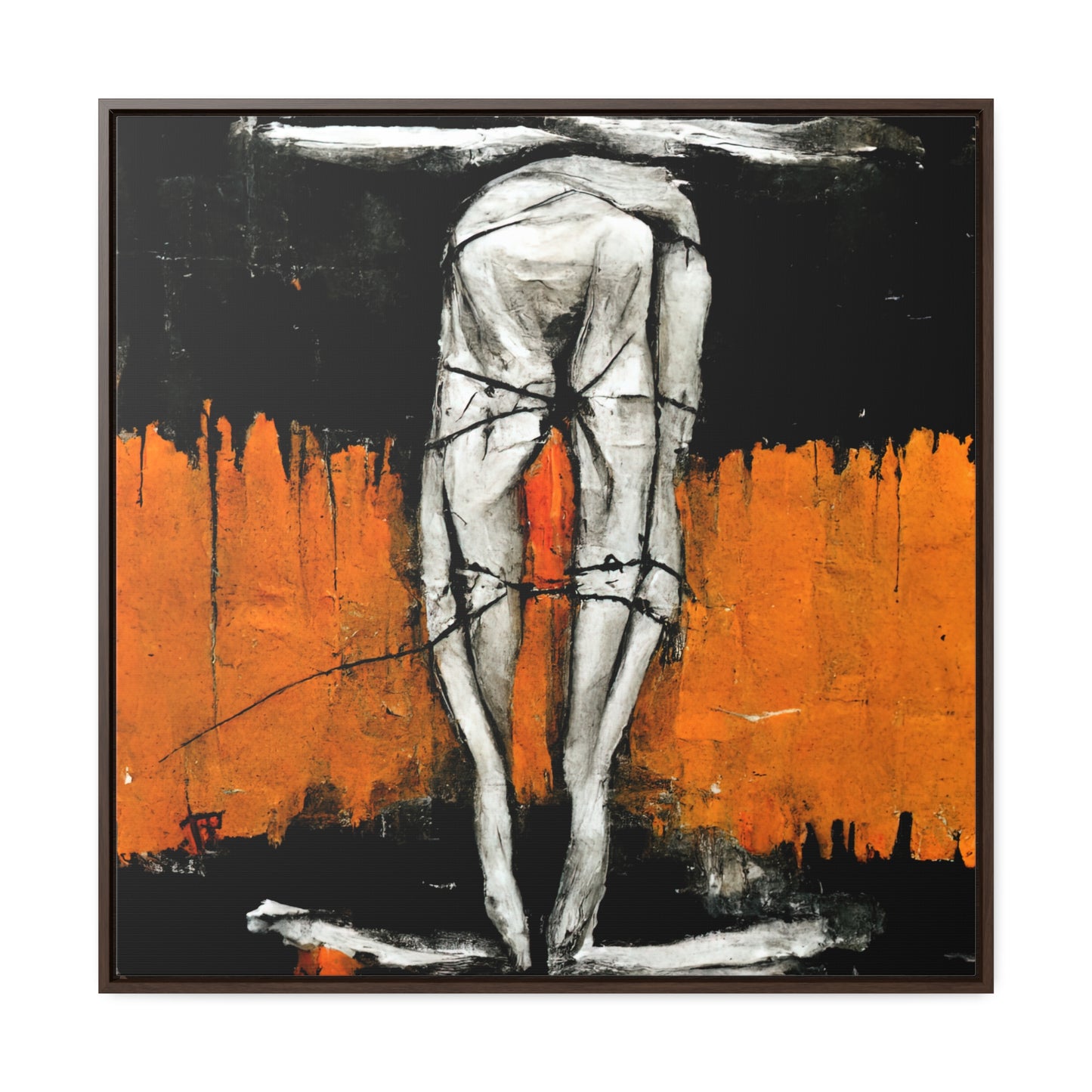 Feet and Drama 3, Valentinii, Gallery Canvas Wraps, Square Frame