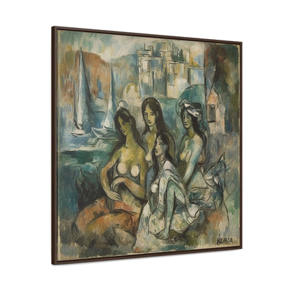 Women 15, Valentinii, Gallery Canvas Wraps, Square Frame