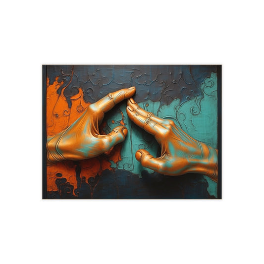 Hands 10, Ceramic Photo Tile