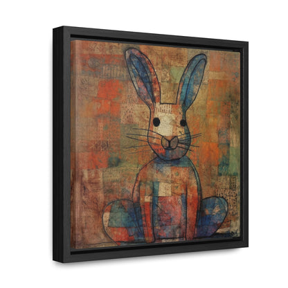 Rabbit 24, Gallery Canvas Wraps, Square Frame