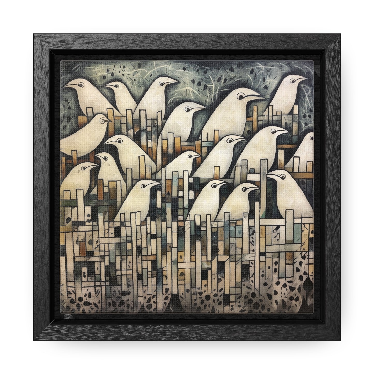 Bird 37, Gallery Canvas Wraps, Square Frame