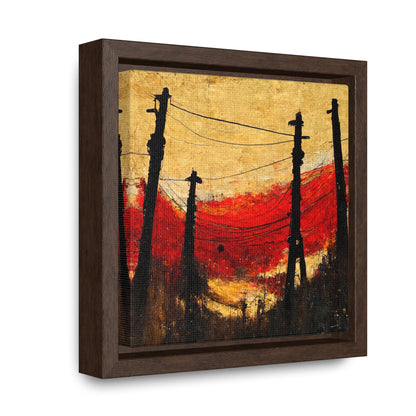 Land of the Sun 22, Valentinii, Gallery Canvas Wraps, Square Frame