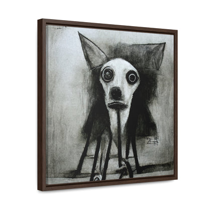 Dogs and Puppies 22, Valentinii, Gallery Canvas Wraps, Square Frame