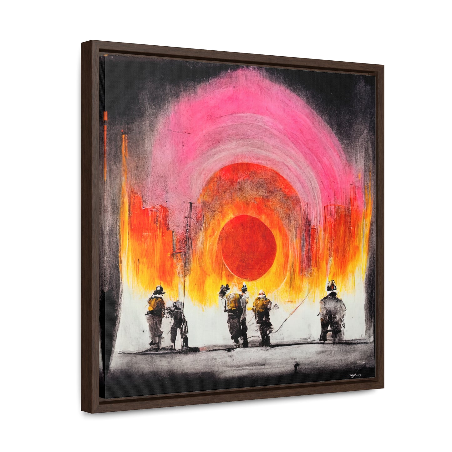 Land of the Sun 33, Valentinii, Gallery Canvas Wraps, Square Frame