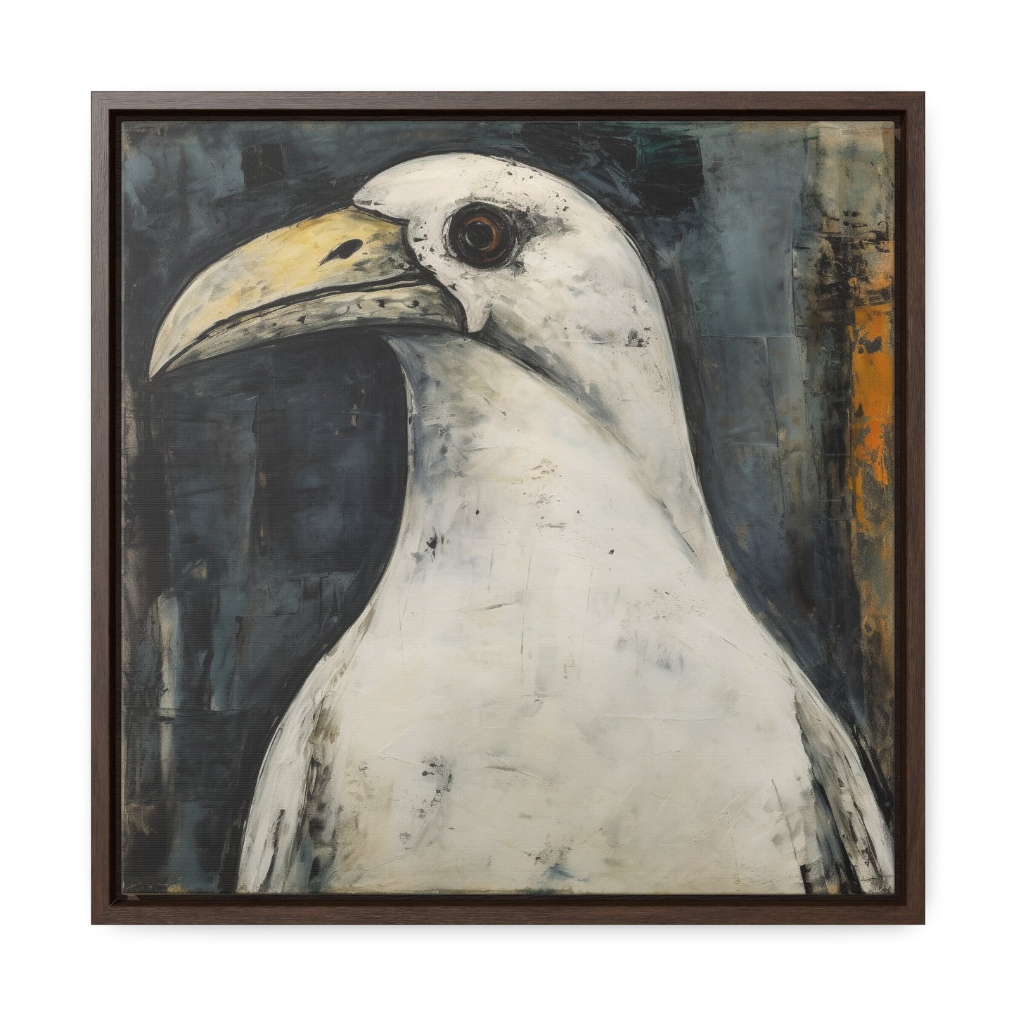 Bird 5, Gallery Canvas Wraps, Square Frame