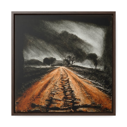 To the Rainy Land 8, Valentinii, Gallery Canvas Wraps, Square Frame