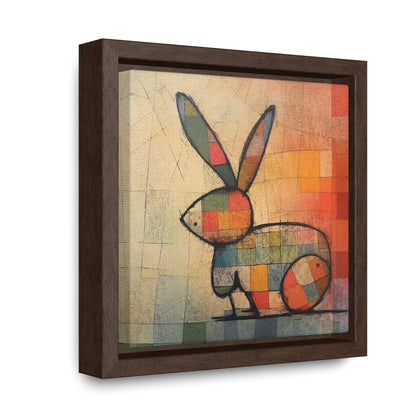 Rabbit 37, Gallery Canvas Wraps, Square Frame