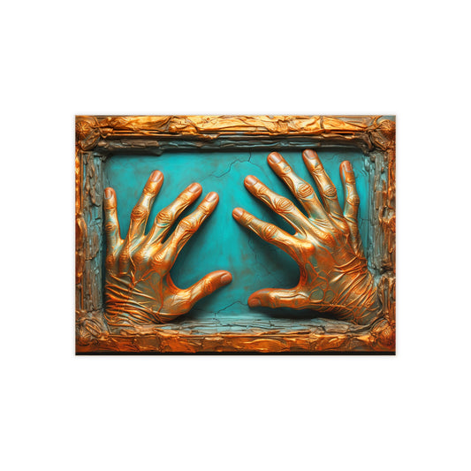Hands 68, Ceramic Photo Tile