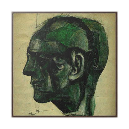 Heads 7, Valentinii, Gallery Canvas Wraps, Square Frame