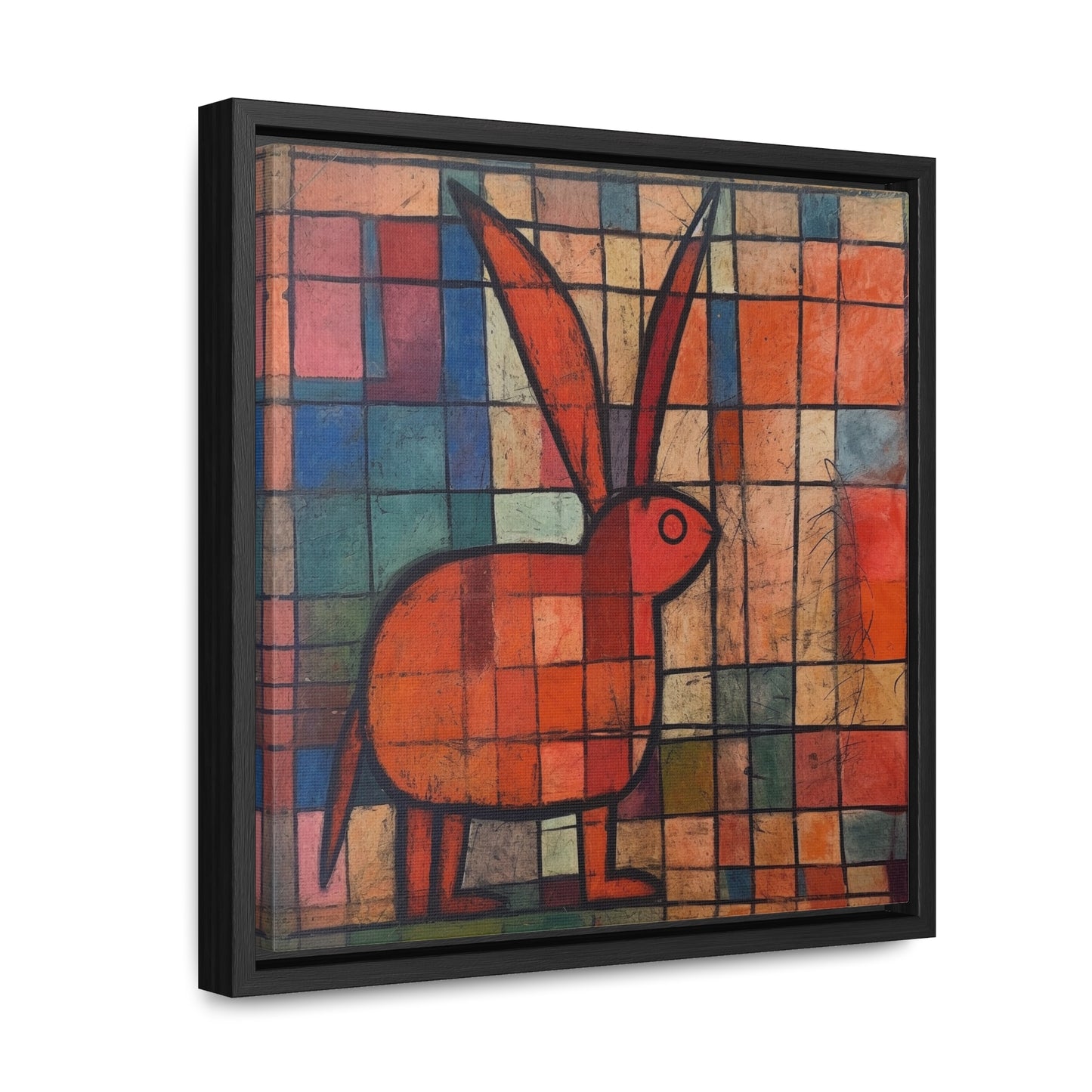 Rabbit 29, Gallery Canvas Wraps, Square Frame