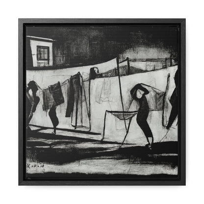 Domestic Memories 37, Valentinii, Gallery Canvas Wraps, Square Frame