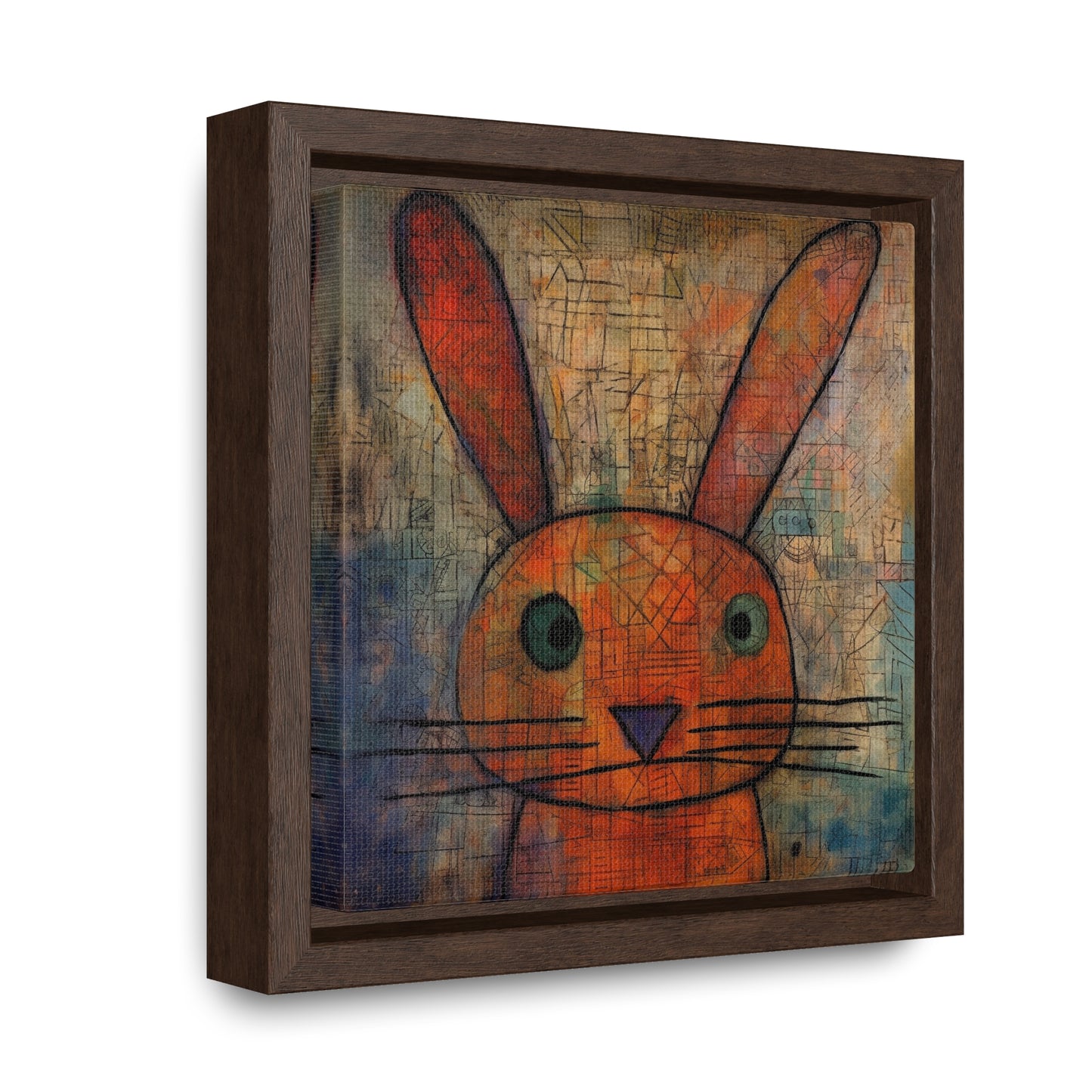 Rabbit 8, Gallery Canvas Wraps, Square Frame