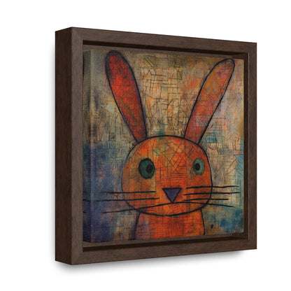 Rabbit 8, Gallery Canvas Wraps, Square Frame