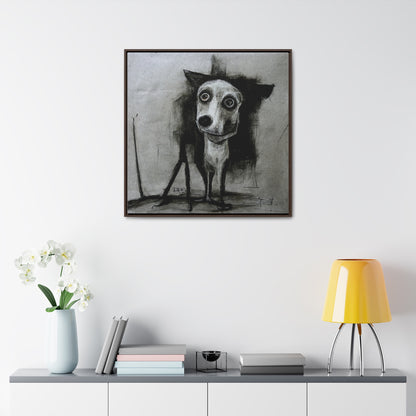 Dogs and Puppies 9, Valentinii, Gallery Canvas Wraps, Square Frame