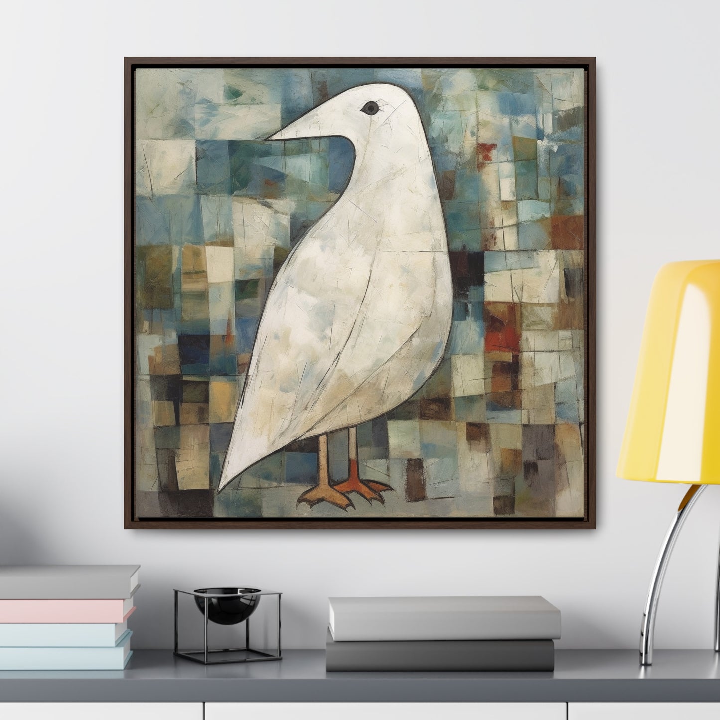 Bird 8, Gallery Canvas Wraps, Square Frame