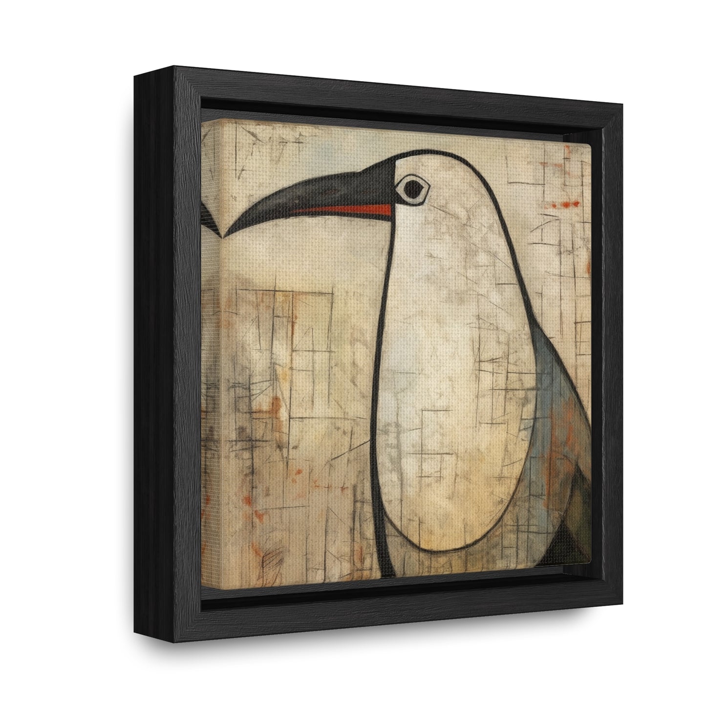 Bird 3, Gallery Canvas Wraps, Square Frame