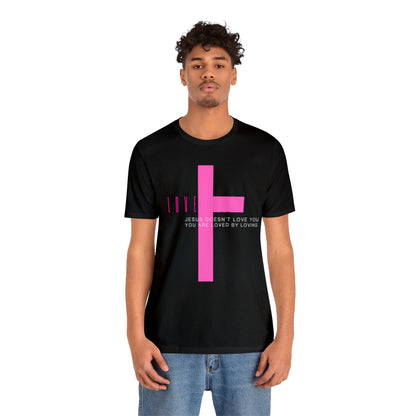 Plus Love , Unisex Jersey Short Sleeve Tee