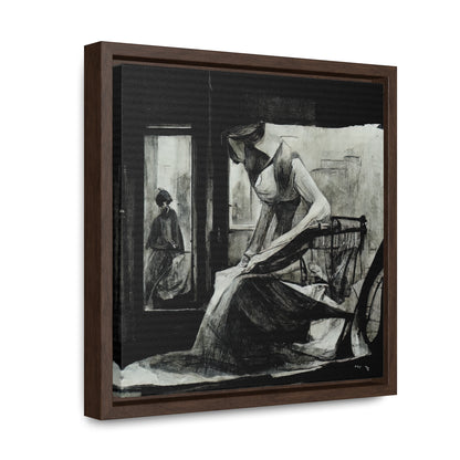 Domestic Memories 45, Valentinii, Gallery Canvas Wraps, Square Frame