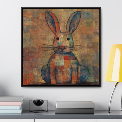 Rabbit 21, Gallery Canvas Wraps, Square Frame