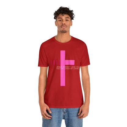 Plus Love , Unisex Jersey Short Sleeve Tee