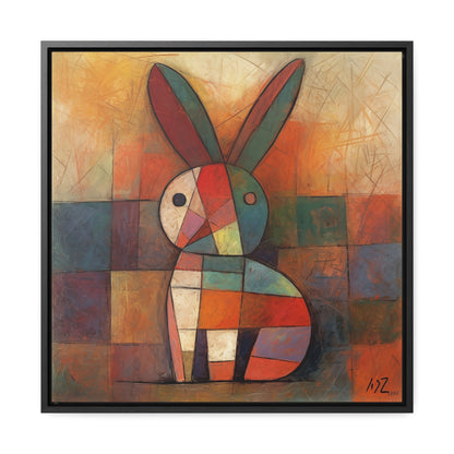 Rabbit 15, Gallery Canvas Wraps, Square Frame