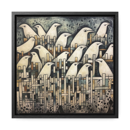 Bird 37, Gallery Canvas Wraps, Square Frame