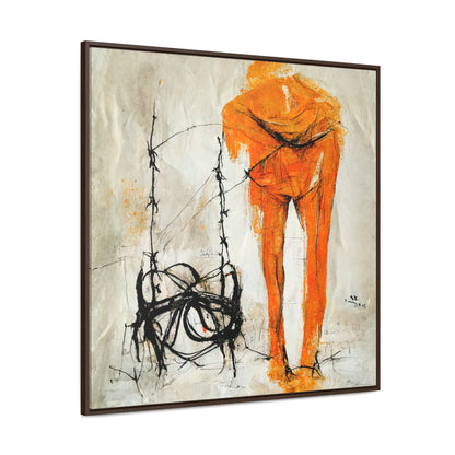 Feet and Drama 17, Valentinii, Gallery Canvas Wraps, Square Frame