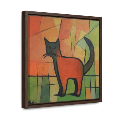 Cat 20, Gallery Canvas Wraps, Square Frame