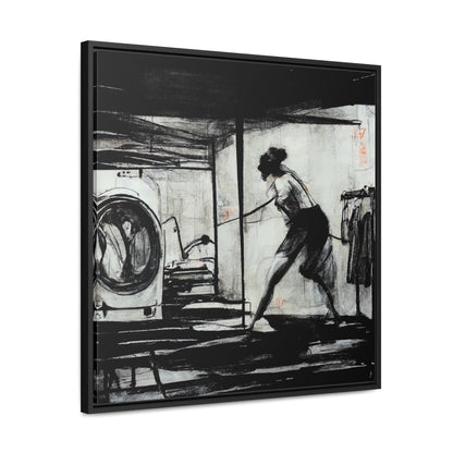 Domestic Memories 38, Valentinii, Gallery Canvas Wraps, Square Frame