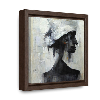 Forgotten face 4, Valentinii, Gallery Canvas Wraps, Square Frame