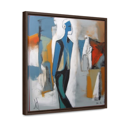 Sad Man 28, Valentinii, Gallery Canvas Wraps, Square Frame