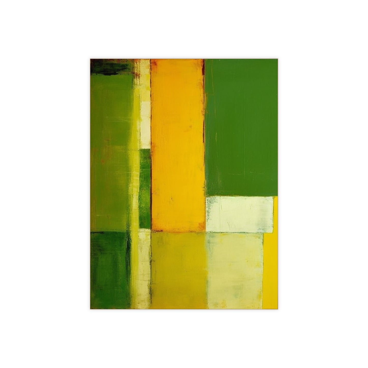 Yellow 11 , Ceramic Photo Tile