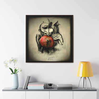 Apple 39, Valentinii, Gallery Canvas Wraps, Square Frame